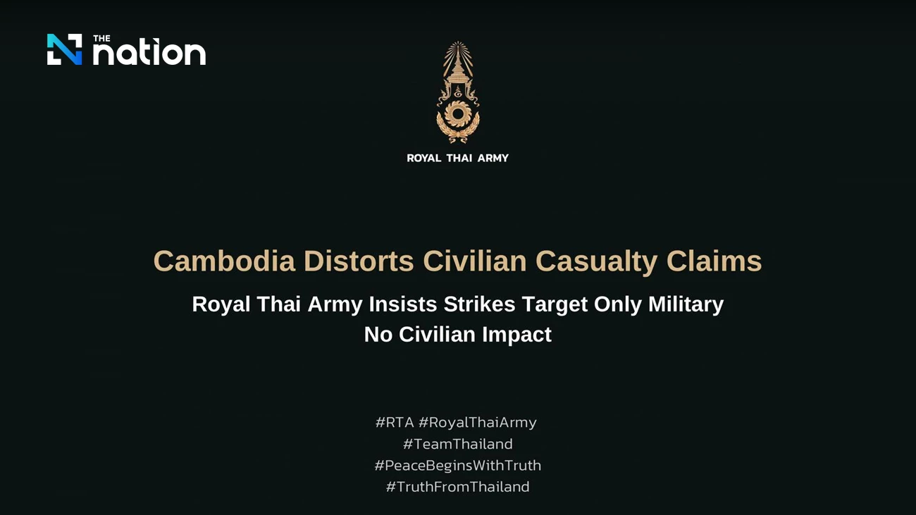 Militer Thailand Sebut Kamboja Gunakan Perisai Manusia untuk Sudutkan Thailand